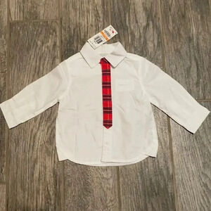 First Impressions Infant boy’s dress shirt Long sleeved button down